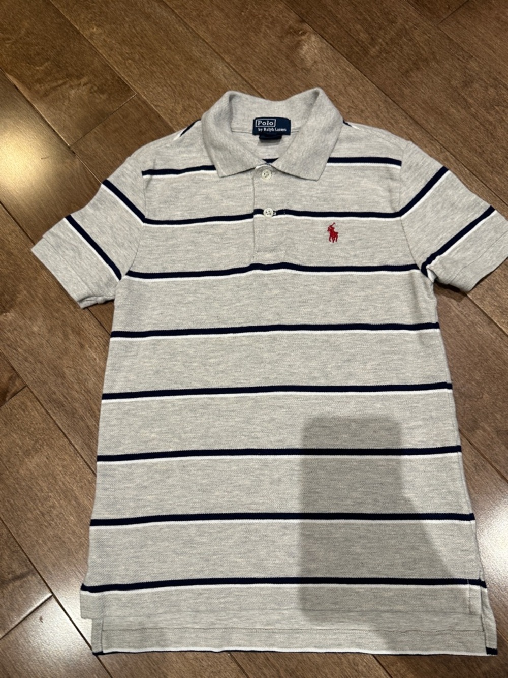 🎉BUNDLE 10 for $50🎉 Polo Ralph Lauren Kids Grey Stripe Polo